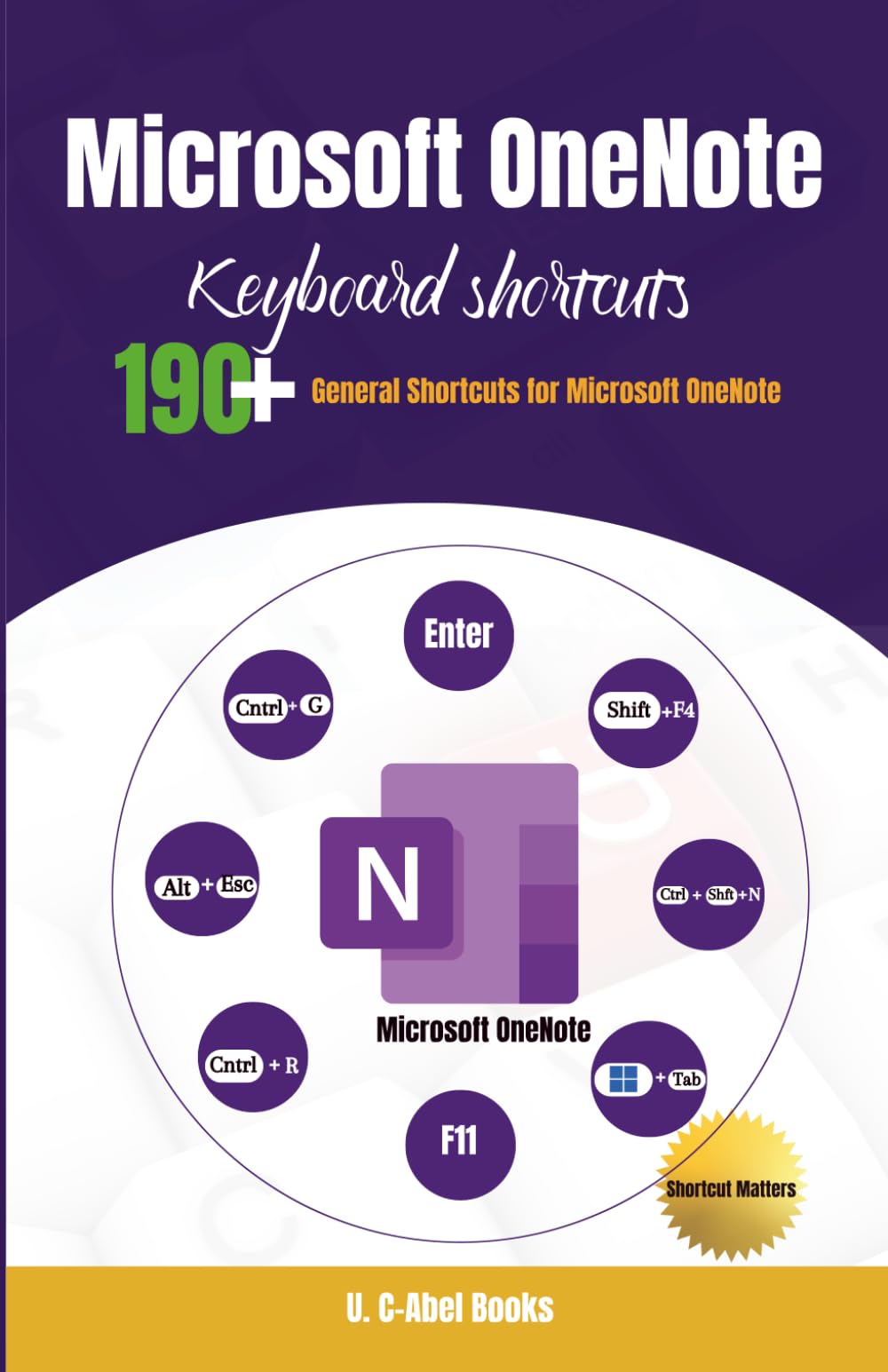 Microsoft OneNote Keyboard Shortcuts (Singles in Shortcut Matters)