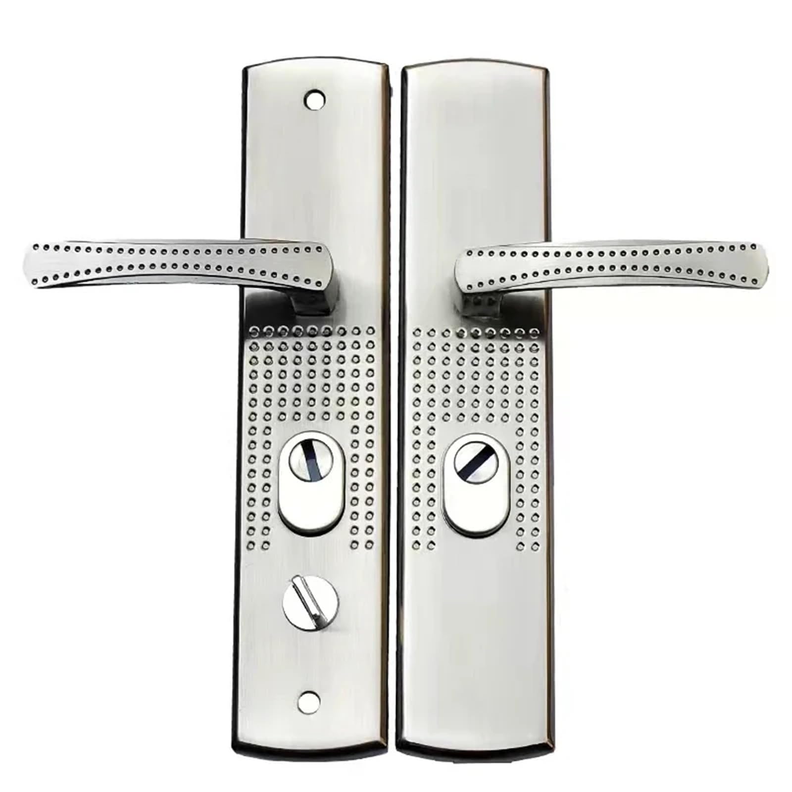 Wajjwi One Color Universal Door Handle Aluminium Alloy Thickened Panel Lock Fittings Household Hardware For Home
