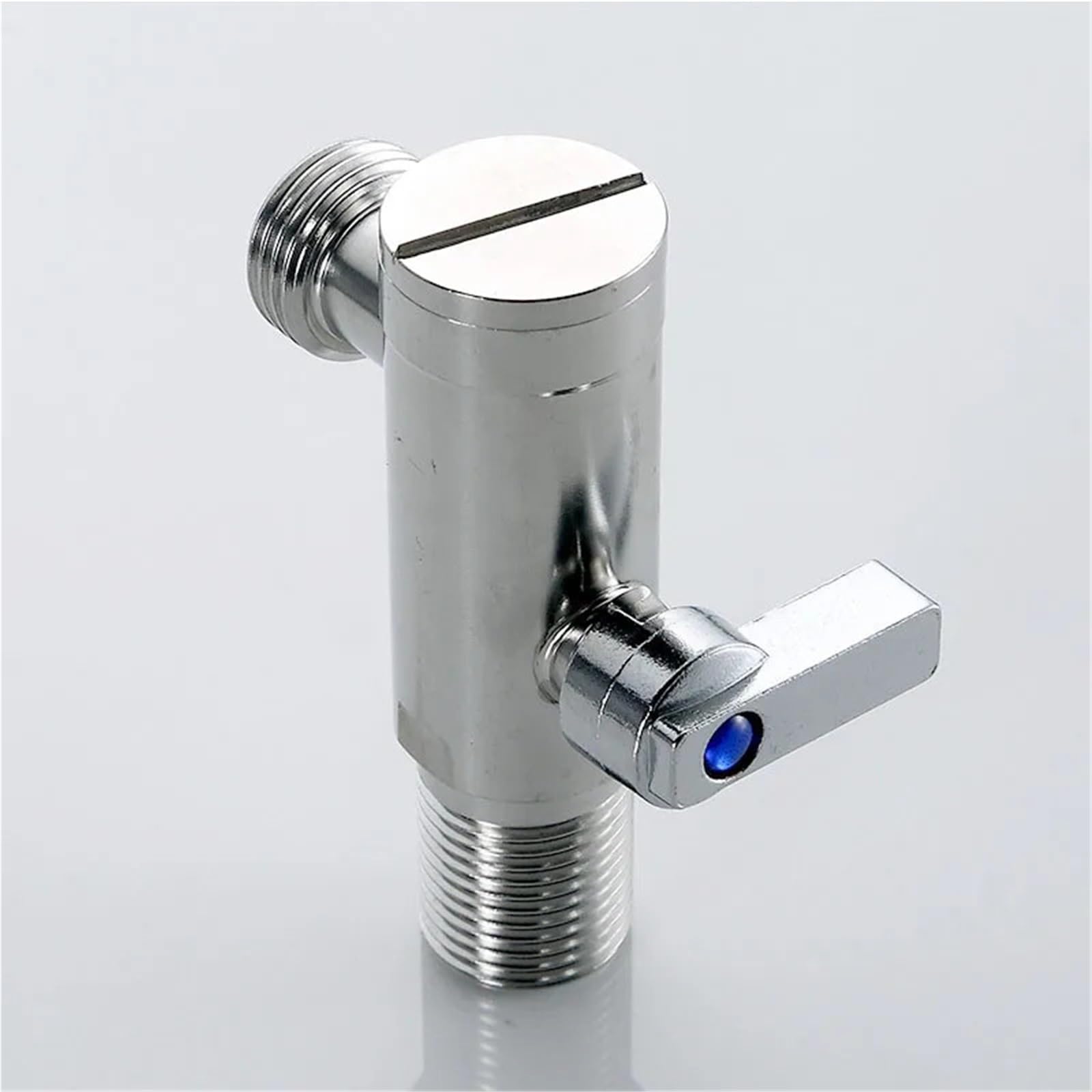 2 uds G1/2 "válvula angular for grifo, accesorio de baño, válvula angular for inodoro, acero inoxidable 304 Para Cocina, BañO(L)