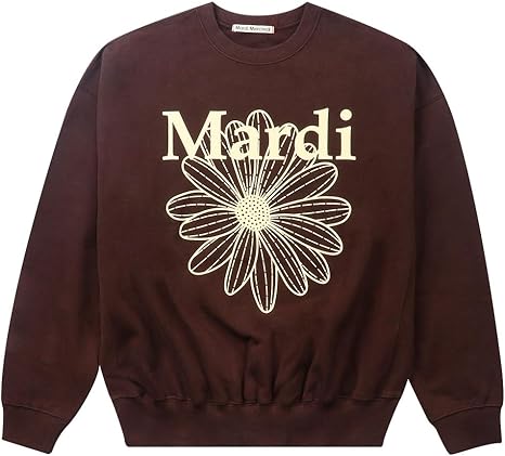 ✴︎未使用✴︎Mardi Mercredi トレーナー　フラワー Mardi Mercredi トレーナー スウェット SWEATSHIRT FLOWERMARDI