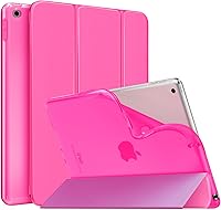 Vista 37 de MoKo Funda para Nuevo iPad de 9ª/8ª/7ª generación (2021/2020/2019), TPU suave translúcido esmerilado, carcasa trasera delgada, funda protectora