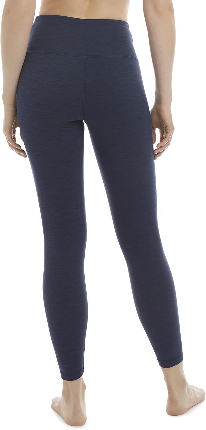Jockey Womens Super Soft Crossover Waist Active Leggings - Image 3
