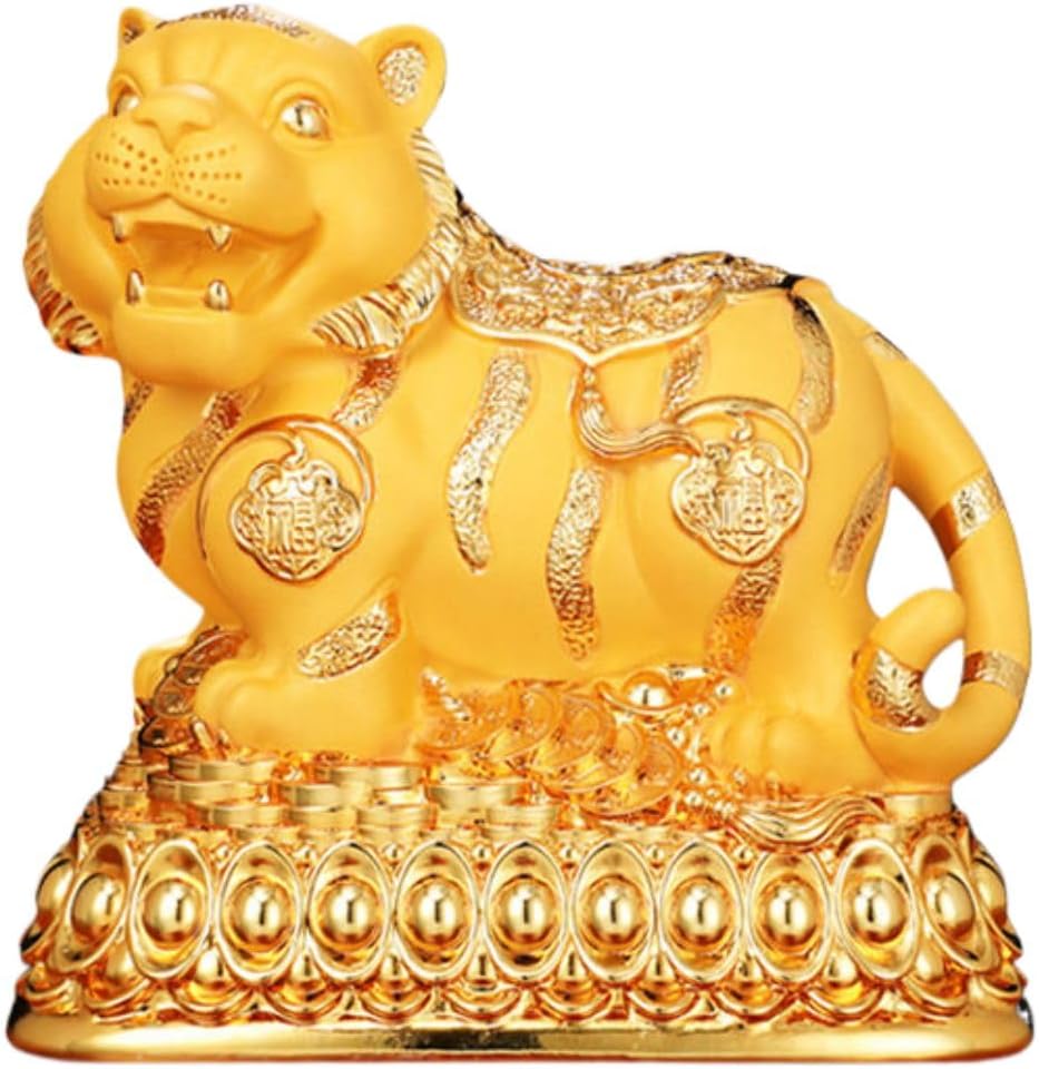 老虎存钱罐 Piggy Banks Best Birthday Gifts Home Decoration 2025年新款只进不出大号超大容量储蓄储钱客厅大人摆件 Feng Shui Figurine Home Office Decor Chinese Gifts 8655