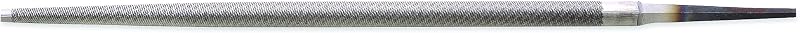 Nicholson Round Hand File Without Handle, Single Cut, American Pattern, Bastard Cut, 10" Length