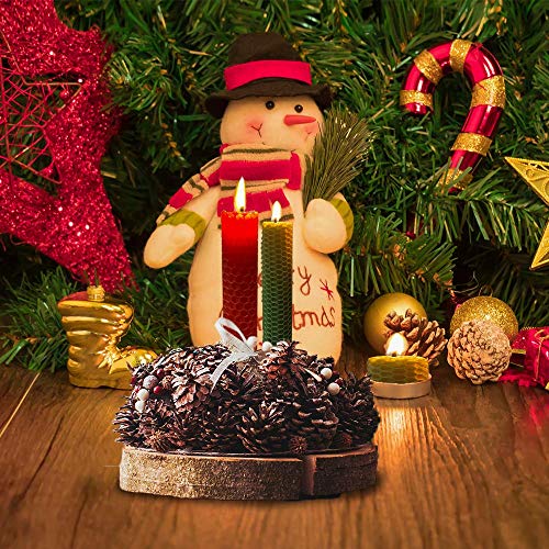 Tafuero Beeswax Honeycomb Candle Sheets,12Pcs Beeswax Candle Making Kit Natural 10" X 8",Make Your Own Ideas Candle For Kids And Adults,Making Handsome Rolling Candle For Hanukkah And Party #TOP5