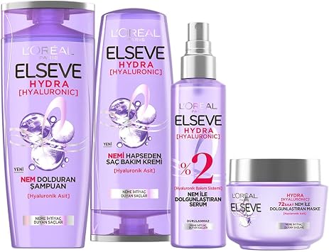 L Or al Paris Elseve Hydra [Hyaluronic] Nem  le Dolgunla t ran Sa  Bak m Seti