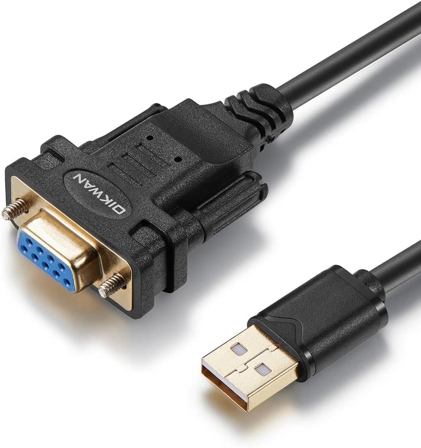 C2G Legrand USB to DB9 Serial Adapter Cable, Adapter Cable
