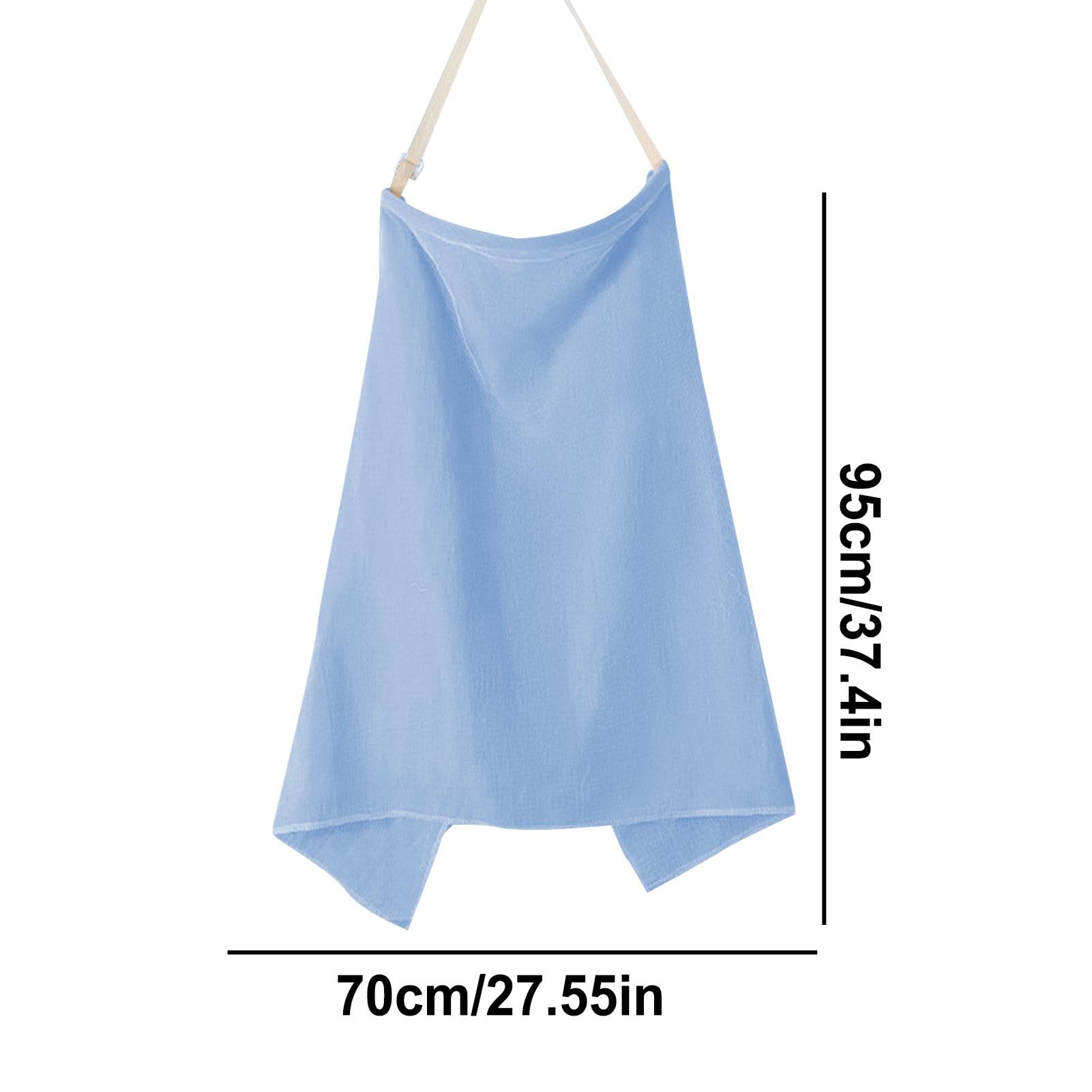 Copri Seno Per Allattamento - Lenzuolo Morbido E Traspirante 100% Cotone, Blu Purple, Per Privacy E Comfort