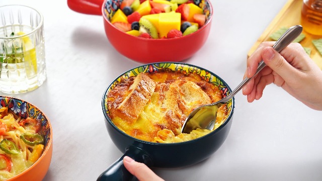 Amazon.com | vancasso Soup Bowls with Handles, 23 Oz French Onion