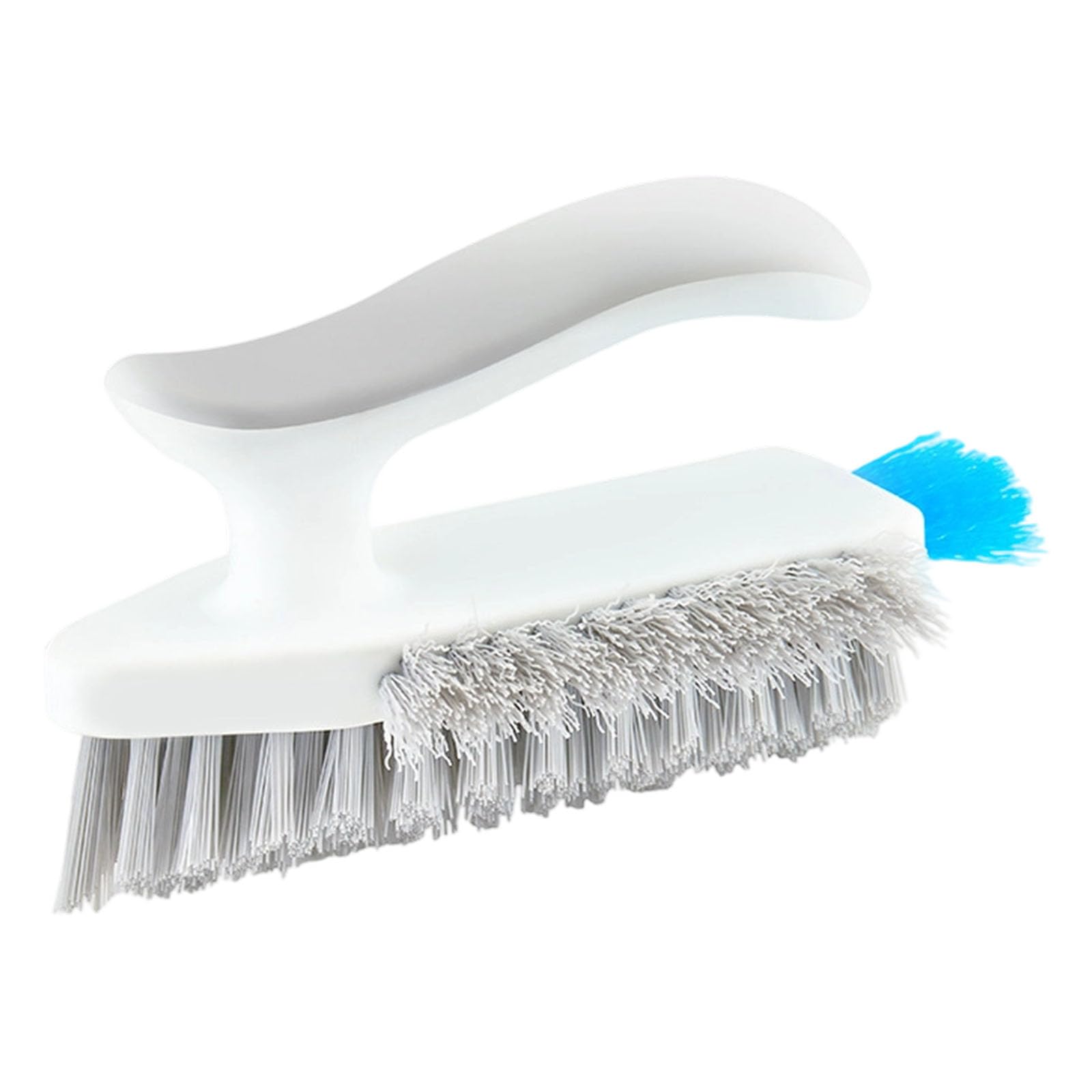 Jazuaiao Multi-Surface V-Bristle Scrubber with Flexible 90° Design, Efficient for Shower Corners & Kitchen Tiles Brush Gaps Brush for Bathroom