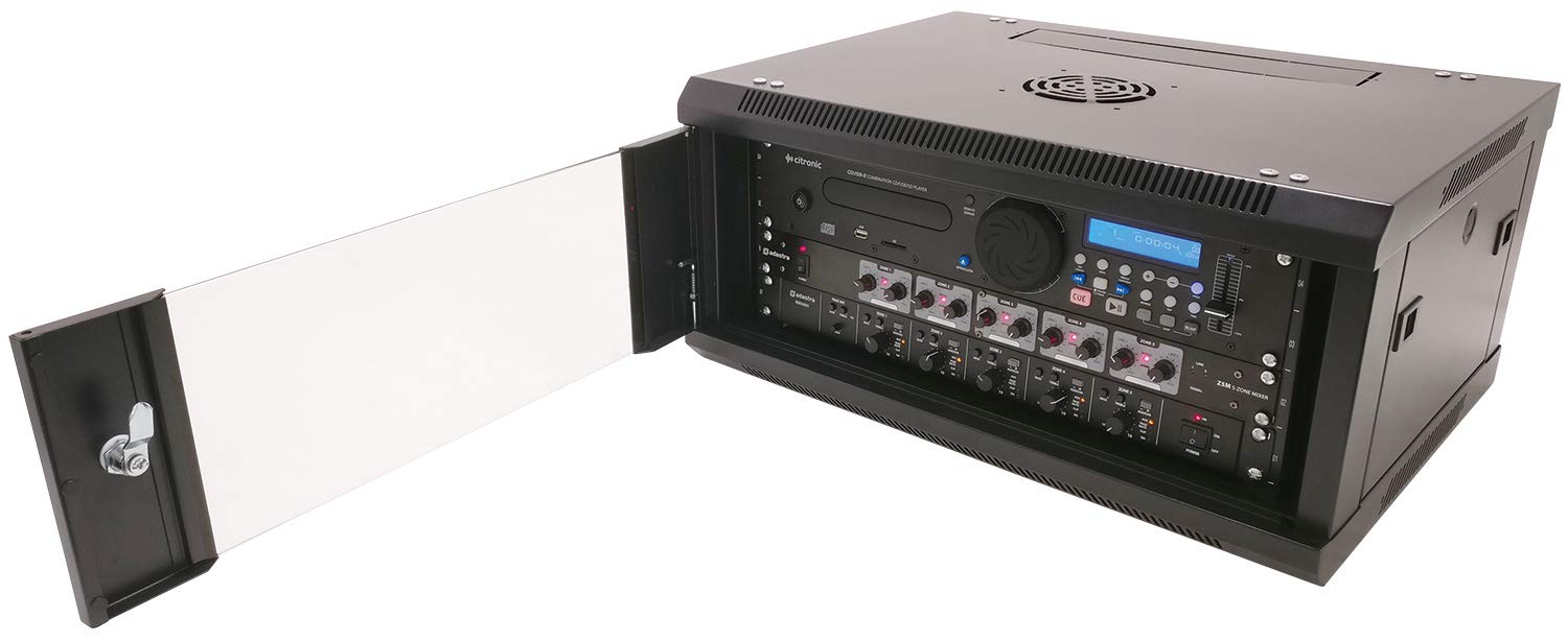 Adastra Étagère Murale ou Autonome de 48,3 cm - 6U x 600 mm de Profondeur