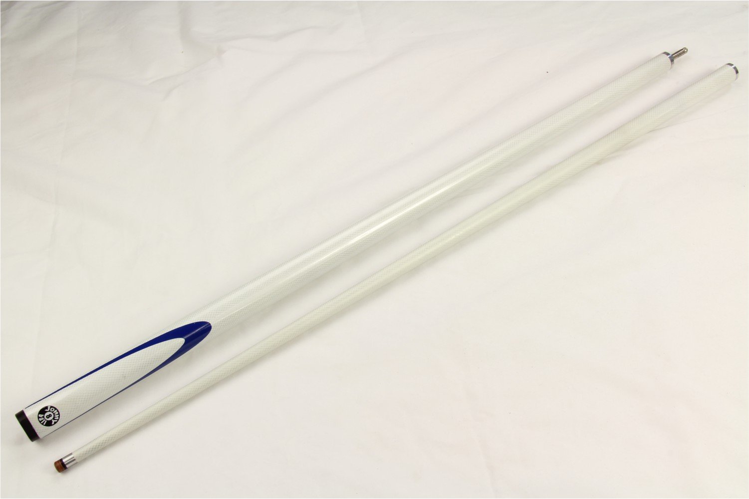 57 "Enfer Blanc 2 Section Graphite Snooker Billard – 9mm Pointe
