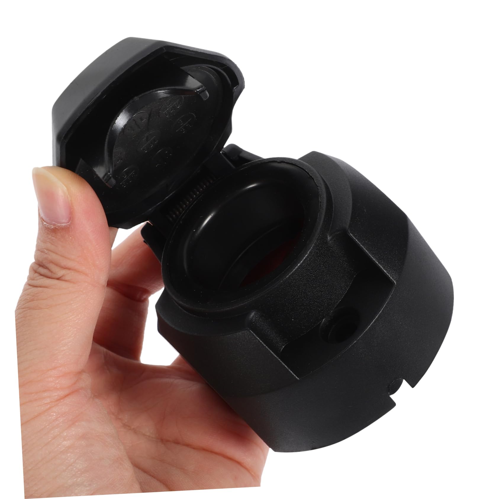 4piezas De Remolque Vías Redondo Adaptador De Enchufe para Trailers Instalación Rápida y Material Resistente Cable Accesorio Compatible para Conexiones De Remolque