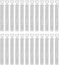 Aramox 24 Pcs Bubble Wand, Self Made Bottle Theme Design Mini Bubble Tube Stick Toy, with Premium Plastic Material, for Party Games Gifts Bridal Showers