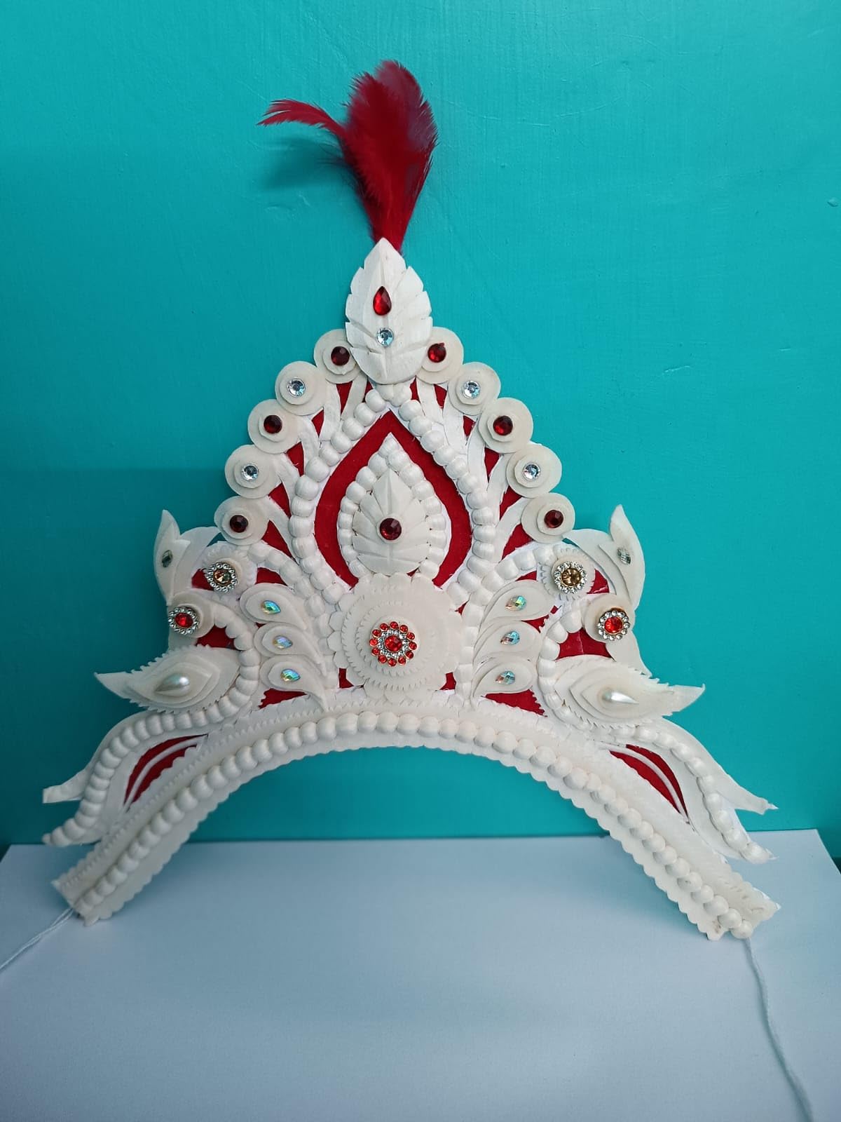 See full amazon price history chart for Bengali Wedding Bridal Shola Crown Mukut (RED) Bengali Wedding Bridal Shola Crown Mukut (RED) (B0DDY5TL7X) Amazon Price History, Amazon Price Tracker