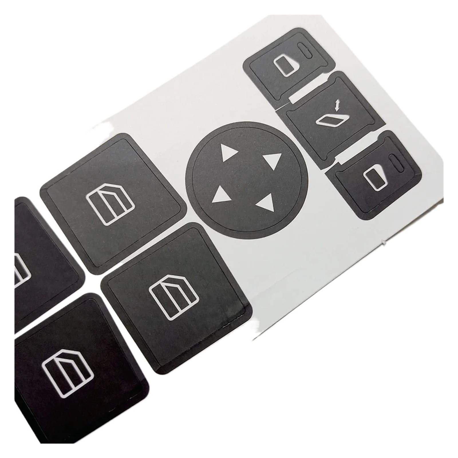 Fit For M//e//r//c//e//d//e//s b//e//n//z A B C E Class W176 W246 W204 W212 Car Door Armrest Window Lift Switch Button Repair Sticker Decal Anti Scratch