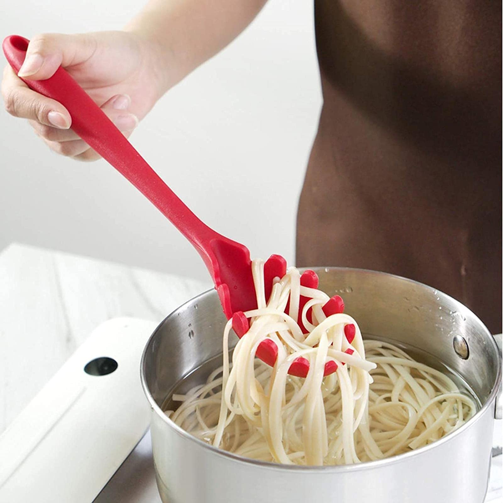 Langlebiges Küchenutensilien-Set - Kochutensilien-Set - Silikon-Küchenutensilien - Antihaft-Kochgeschirr mit Spachtel-Set - Küchenhelfer Kitchen GAD
