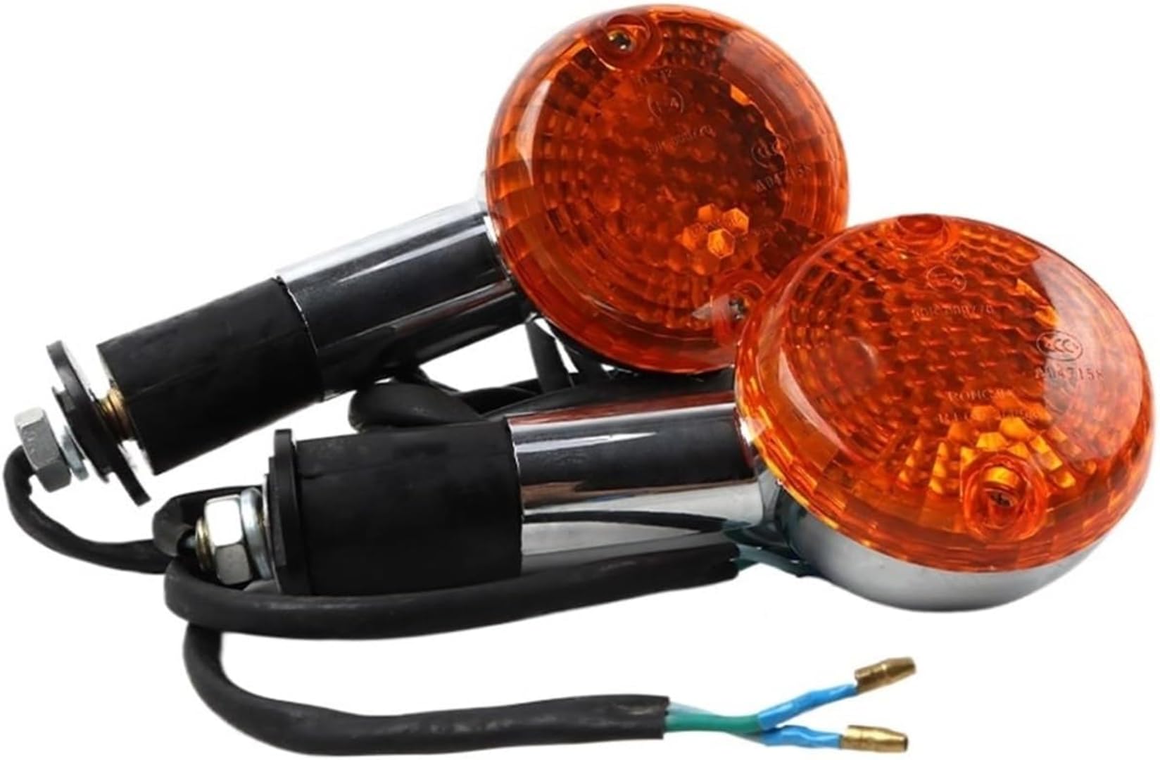 Generic Mini uniwersalne wskaźniki Dla Suzuki Qs 125 Qs 150 Motocykl Mini Zestaw Świateł Uniwersalny Kierunkowskaz Lampa Lampa Światło