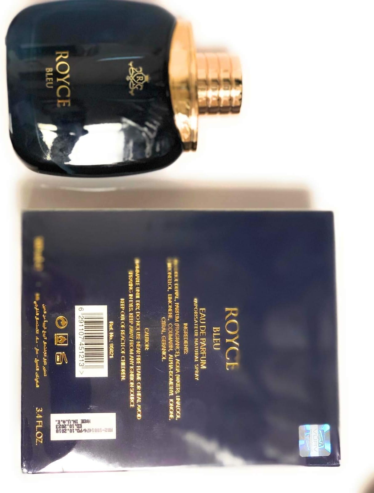 Vurv Perfume Royce Bleu Eau de Parfum 100 ml Lattafa