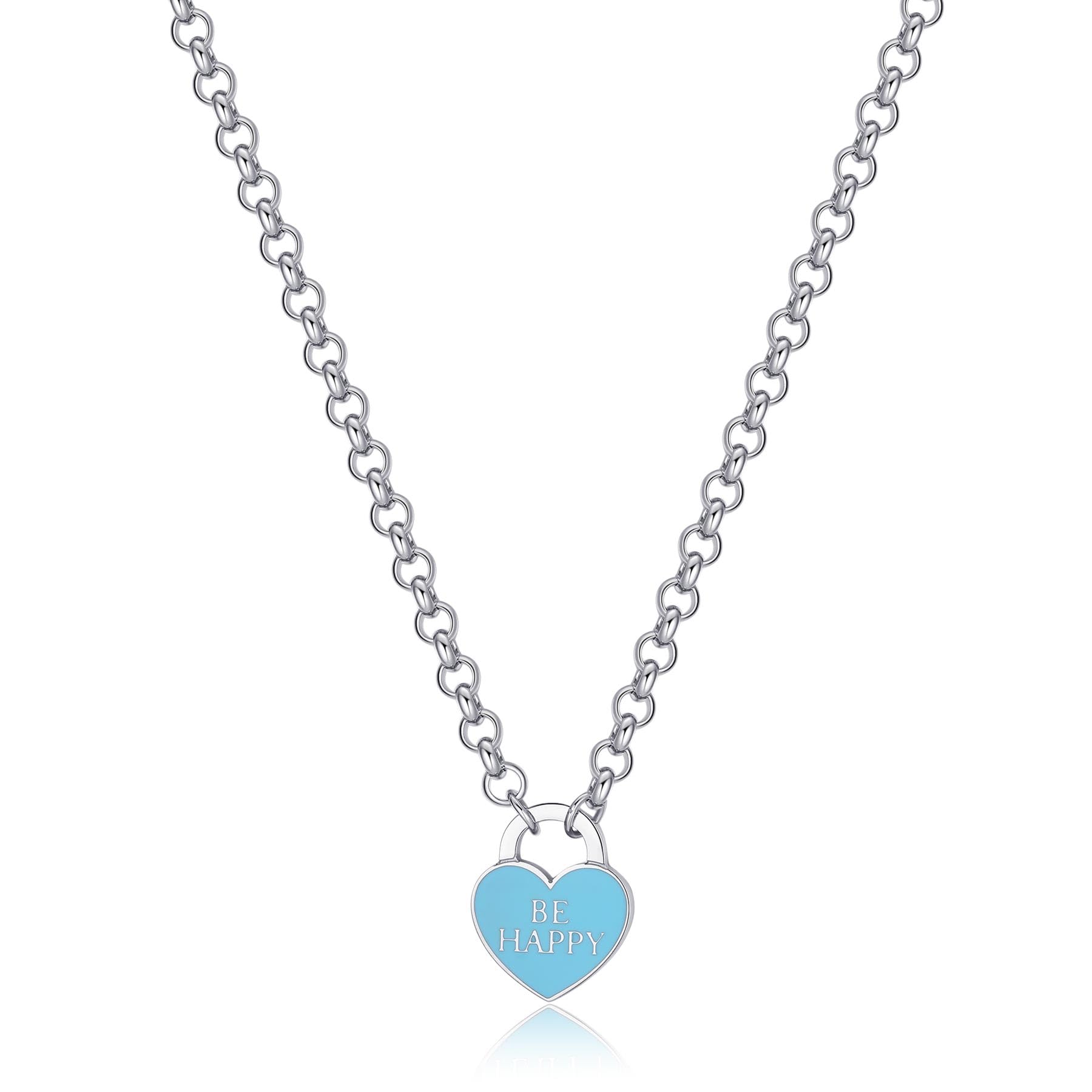 S'Agapõ Collana Donna in Acciaio con Simbolo Cuore | Collezione Be My Always - SBM83
