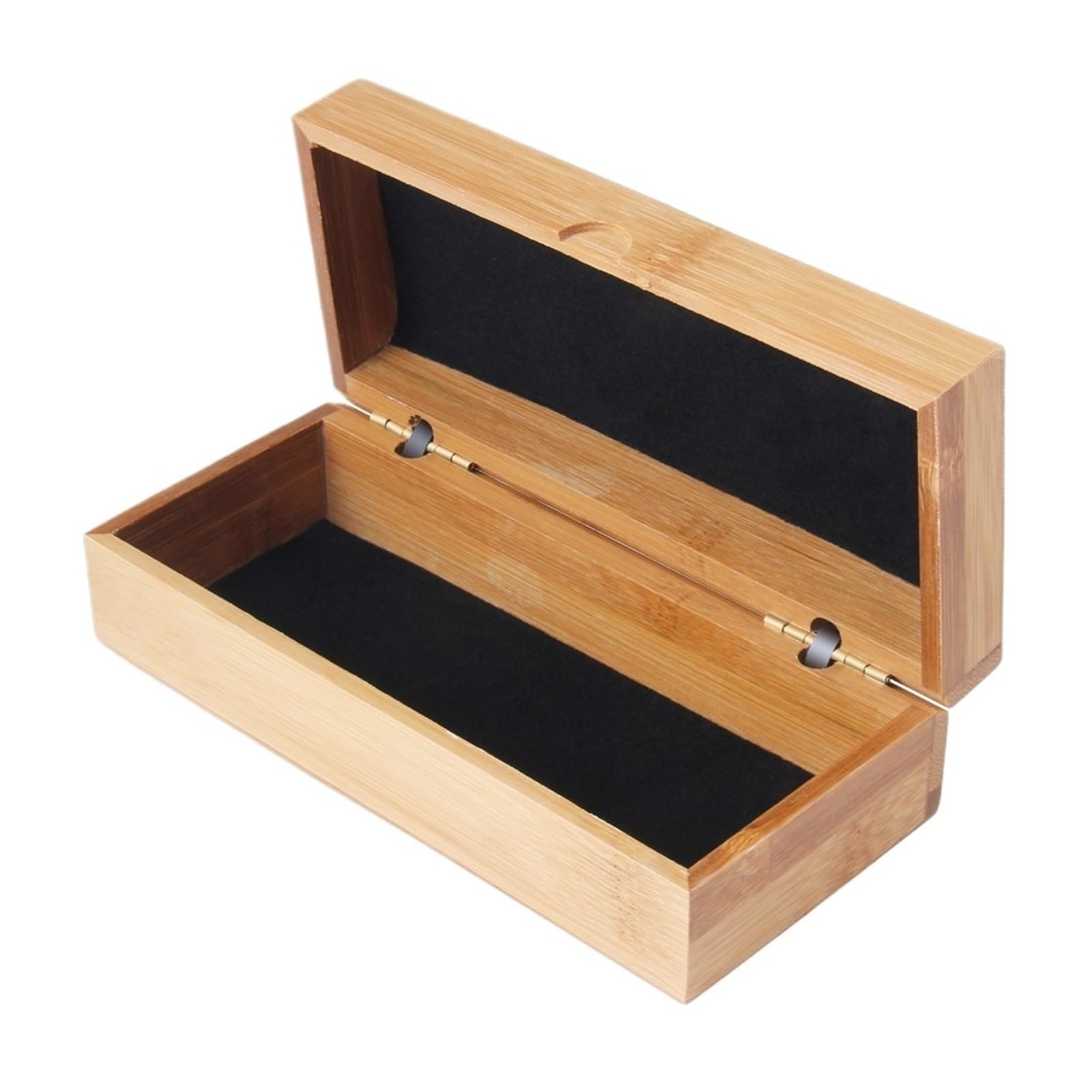 1 Uds. Estuche for gafas de madera maciza, estuche for, portátil for hombres y mujeres, caja almacenamiento negocios Para Gafas