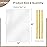 WIKDAY Clear Gift Bags 5 PCS 24x30 Inches Large Cellophane Wrap for Gift Baskets Wrapping Plastic with Ties for Gift Giving, Packaging Products