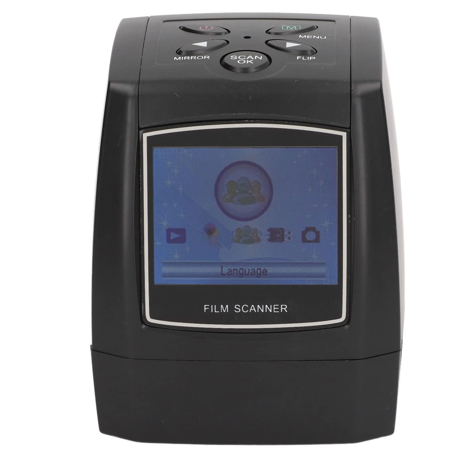 Scanner per Diapositive Pellicola, Display a Colori 2.36in TFT USB 2.0 5.0mp
