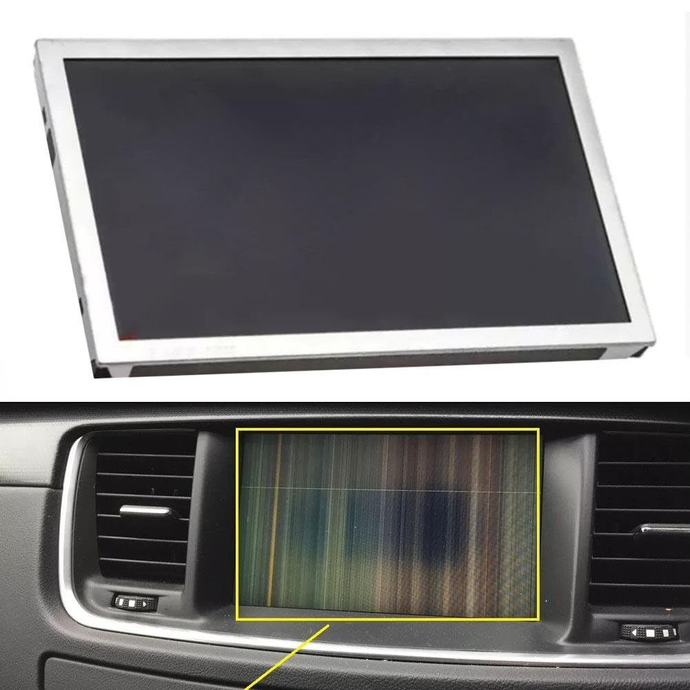 Écran LCD de rechange pour Peugeot 508 et Citroën DS5, pièces OEM 9804376180 9804563180 Noir 23 x 16 x 5 cm