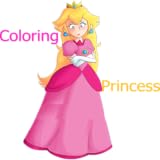 easy to use princess coloring : recolor coloring book ( free coloring )