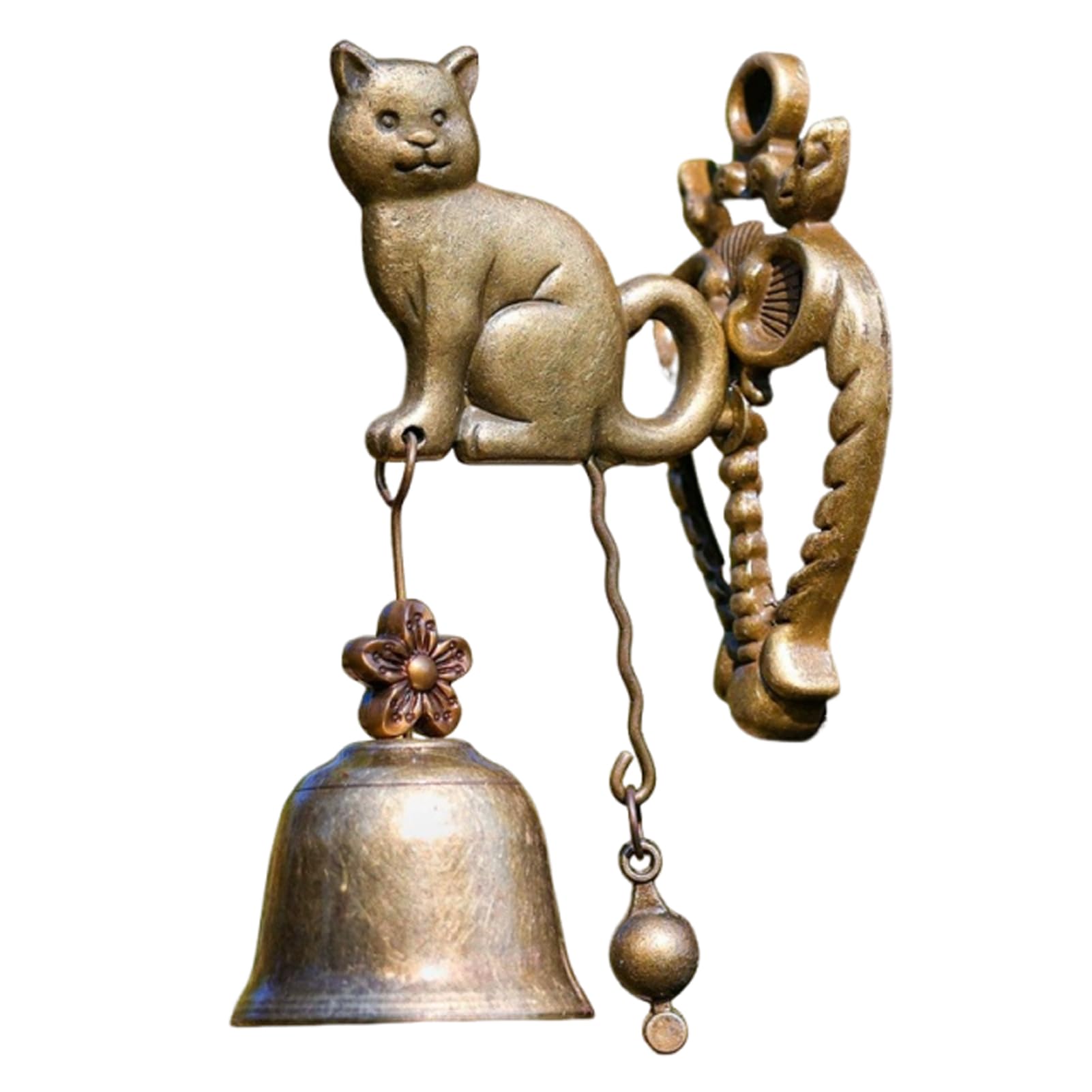 QUILSTM Easy Installation Cat Doorbell Durable And Sturdy Choice For Sports Venues Cat Door Bell 3D Surround Sound Bells Loud Sound Easy To Install, kitten