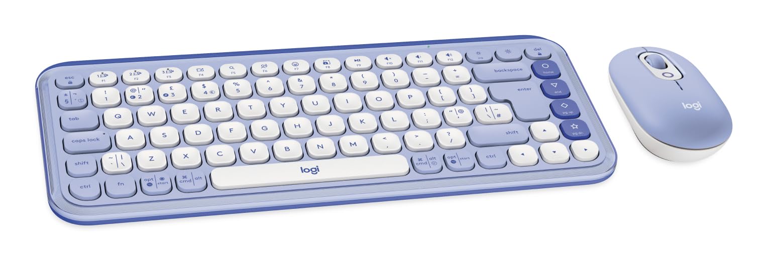 Logitech POP ICON Combo UK QWERTY