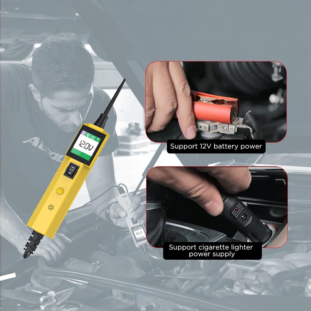 Power Probe Continuity/Polarity/Signal Circuit Tester AC&DC Voltage