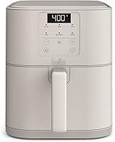 Bella 6 Qt Slim Air Fryer, 5lb Capacity Space Saver