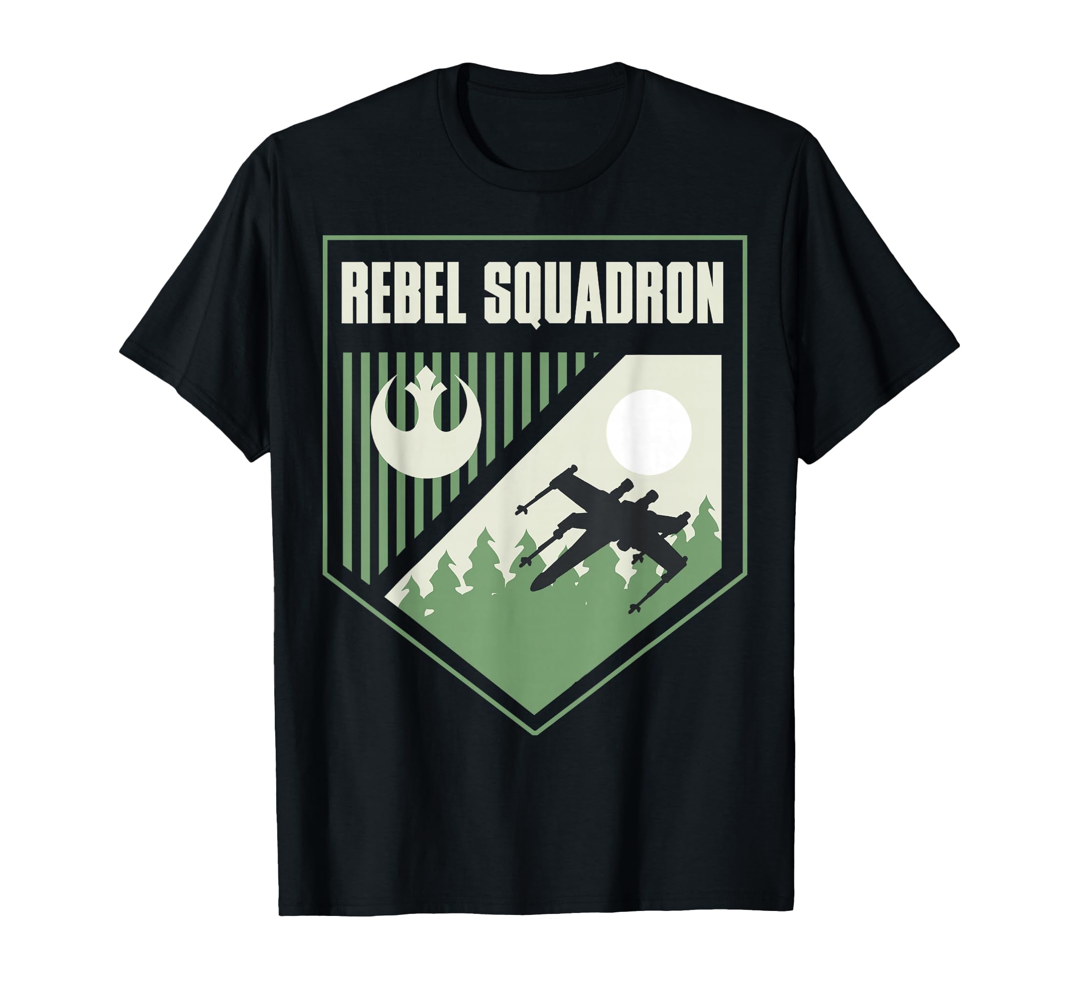 T-shirt Star Wars Rebel Squadron avec logo imprimé haute définition