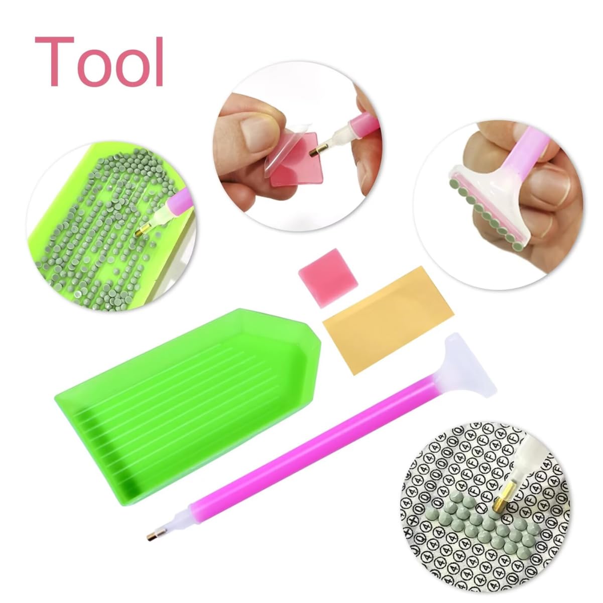 Duże zestawy do malowania diamentami 5D dla dorosłych, DIY, pełne wiercenie, abstrakcyjne rośliny, zestaw artystyczny dla początkujących, okrągłe kryształy, stras, zestaw do haftowania, dekoracja