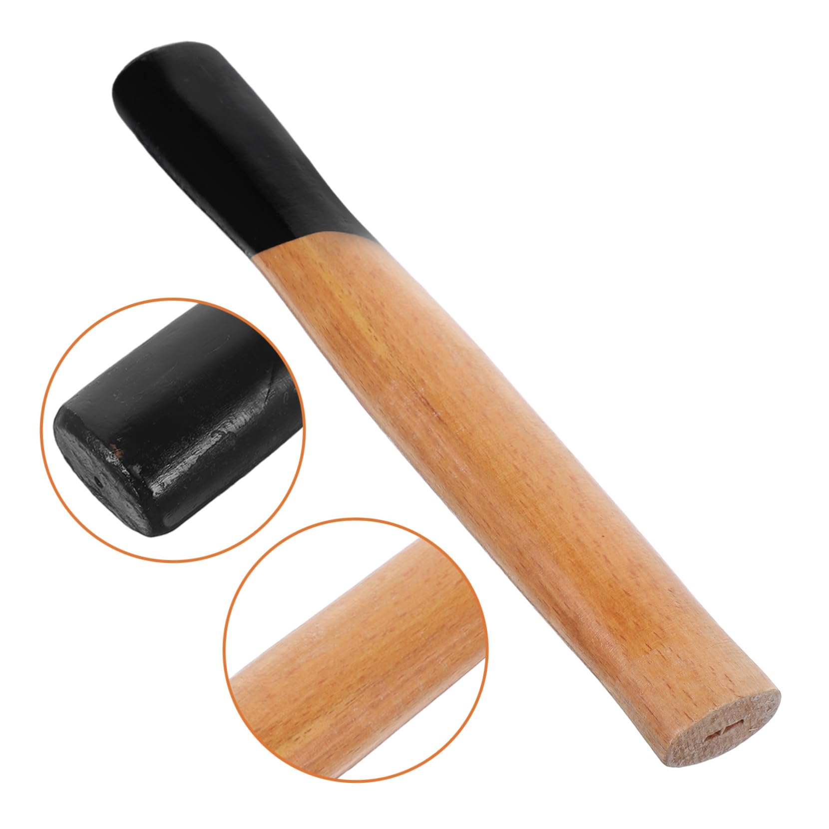 CIYODO Hammer Wooden Handle Scout Axes Handle Hand Tools Replacement Handle Axes Repair Tools Axes Replacement Handle Long Curved Replaceable Handle Ball Peen Hammer Handles Axes Parts