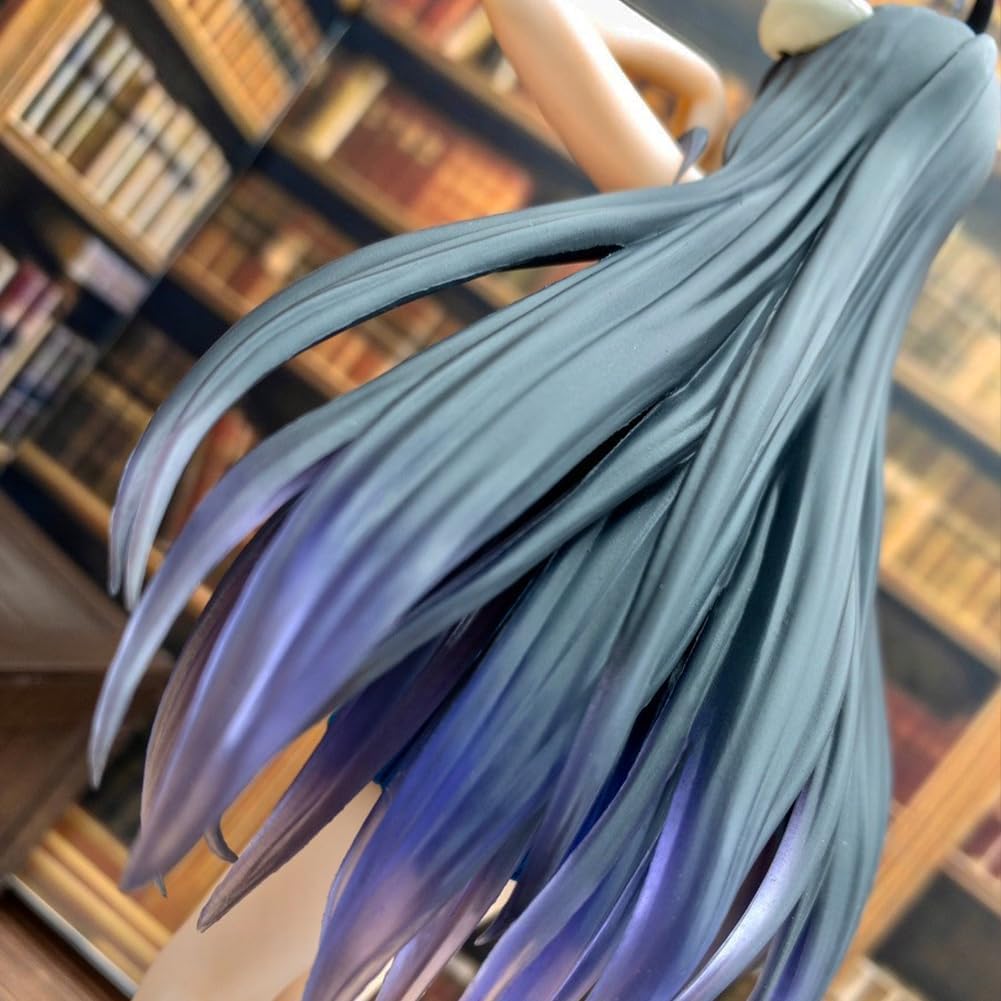 Albedo Figure Anime Girl Model 7.9 Inch PVC Action Figure Statue Anime Character Figure Desktop Decor Collection Gift