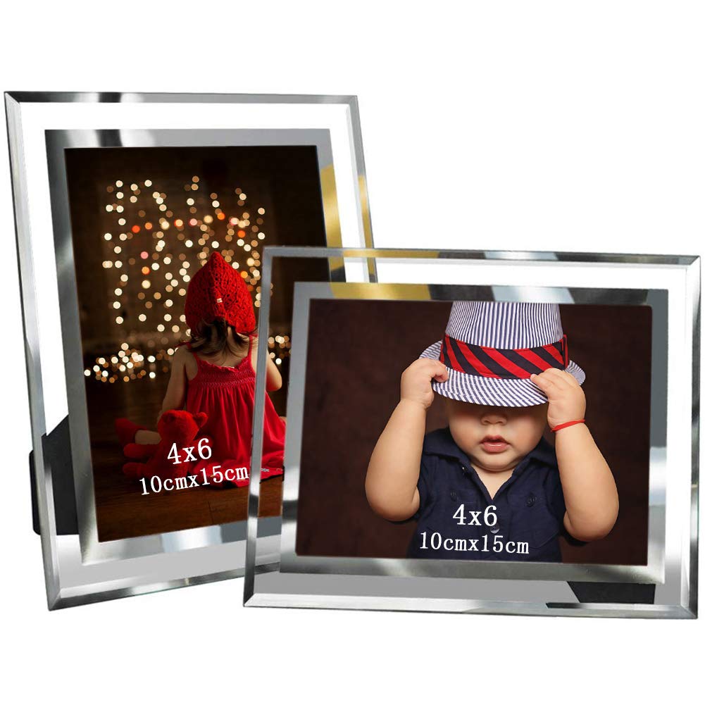 大事なお子さん、家族写真入れましょう！高級額縁！六枚入れれます