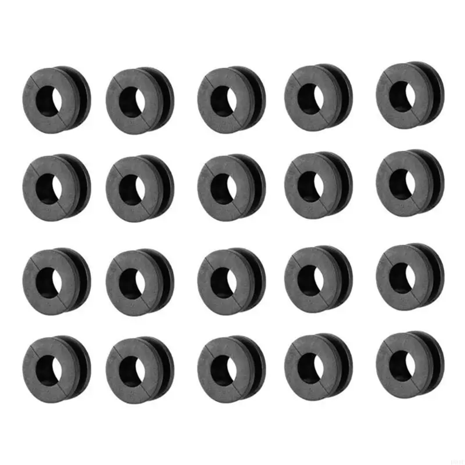 Motorcycle Rubber Grommets Kit Fairing Grommet Set Replacement Motorbike Accessories Cowling Buffer Washer Pressure Relief Cushion(60pcs)