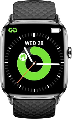 Vilsaw Smart Watch, Fitness Smartwatch with Heart Rate Monitor & Sleep Monitor Health and Fitness Tracker with SpO2 Compatible with iPhone and