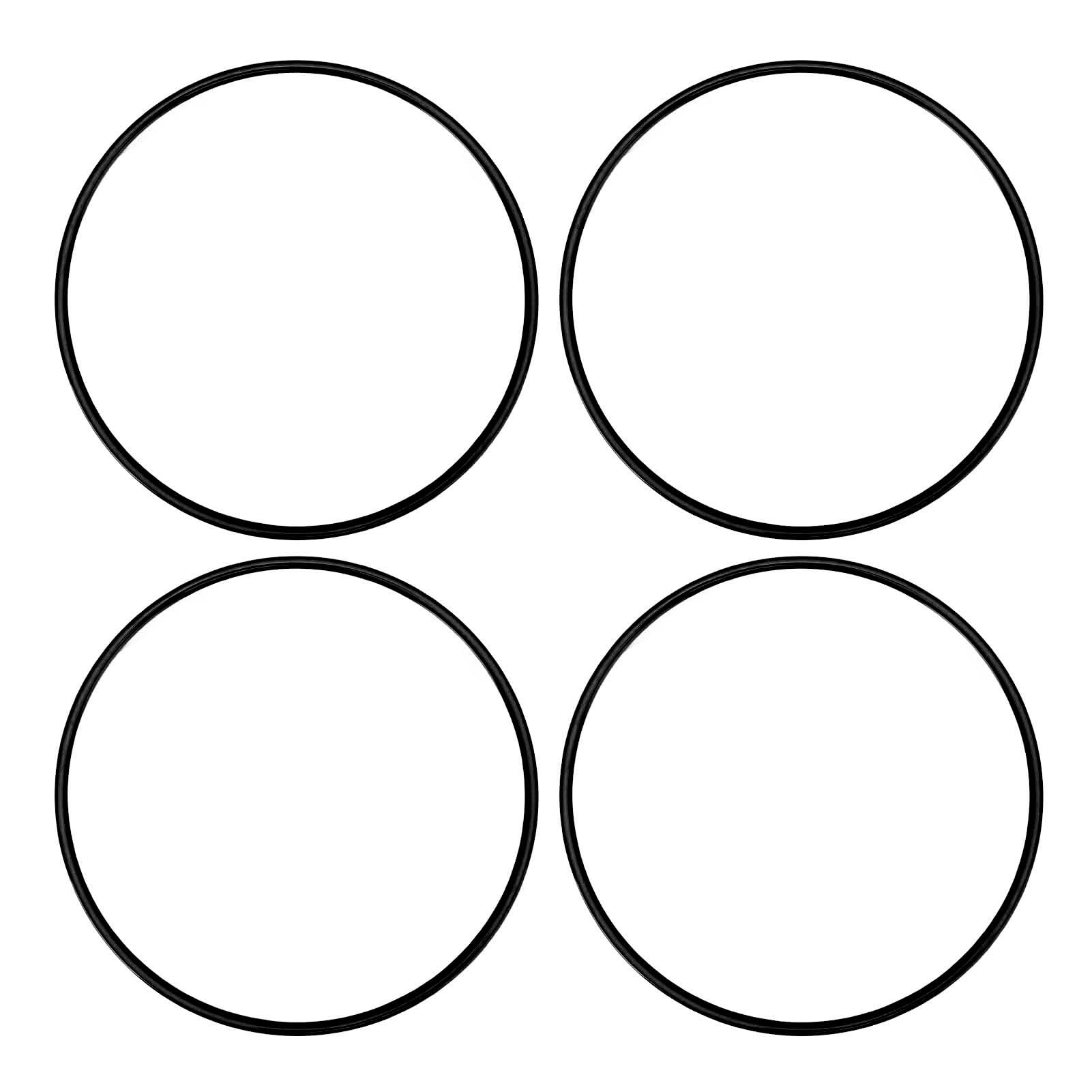 Generic Anello Salvacerchi, Copertura Protettiva Antigraffio - Protezione a 360° per Cerchi 16 Pollici - Universale per Tutti i Veicoli, Design Elegante (BLACK)
