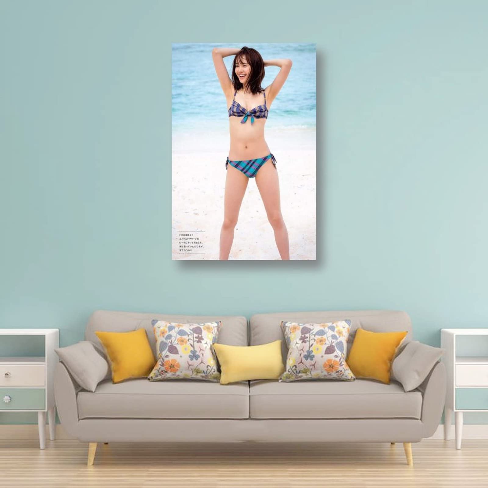 Amazon.co.jp: 尾碕真花ポスター10写真水着セクシーアートパネル 印刷
