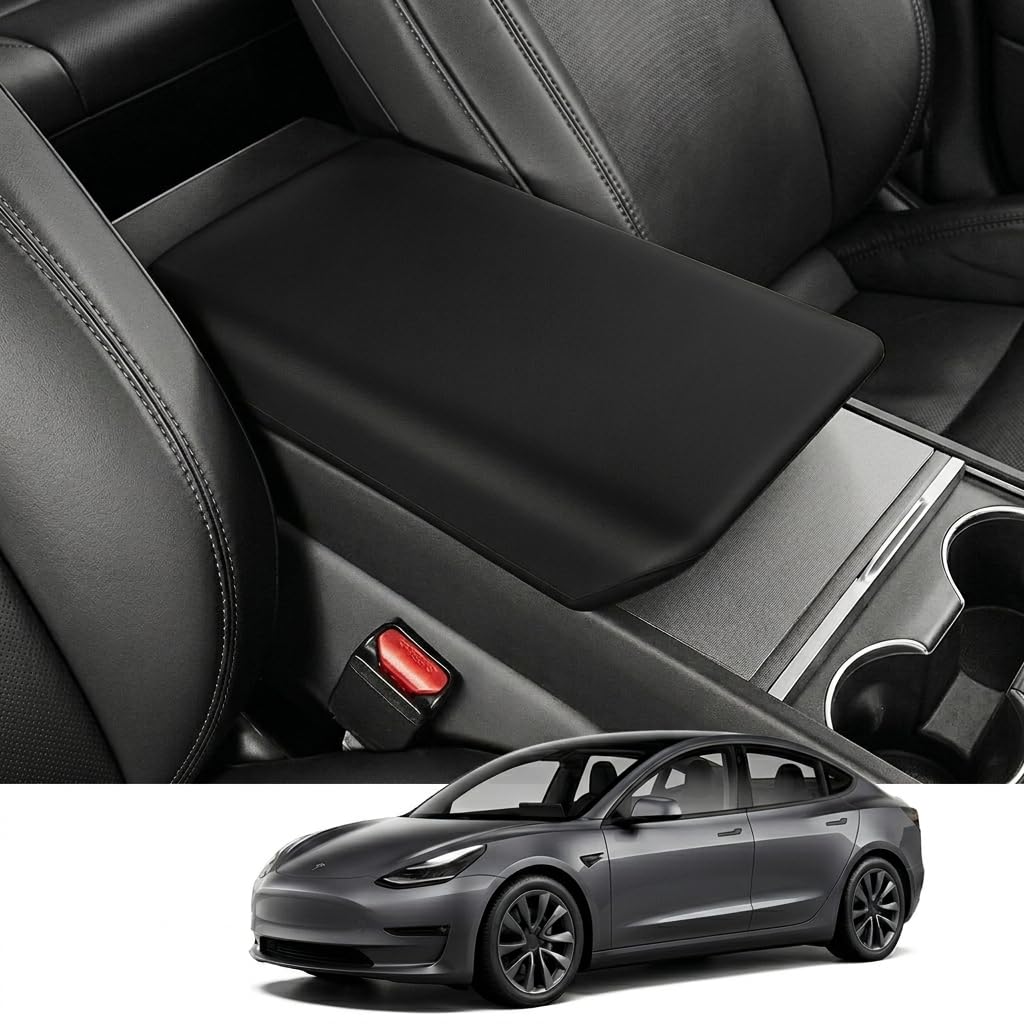 Photo 1 of JOYTUTUS Center Armrest Cover for Tesla Model 3 Highland