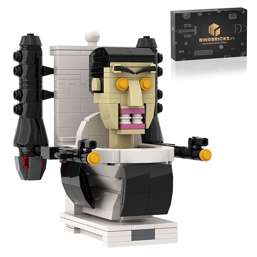 Epic 8130C スタジオビルド　6ピース Amazon.co.jp: BUILDIFY G Man Skibidi トイレビルディング