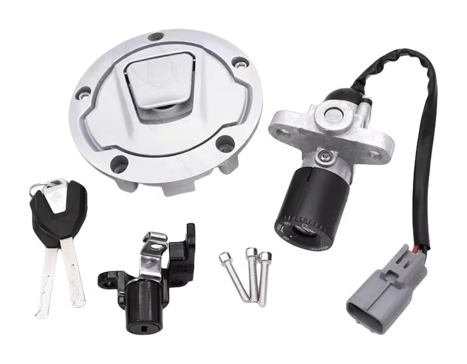Blocco Accensione Per C&FMOTO Per CF Moto Per CF250NK 250/300 Per NK 250SR 300NK 250NK 250sr Set Chiavi Per Interruttore Accensione E Tappo Del Serbatoio Per Moto Interruttore Moto