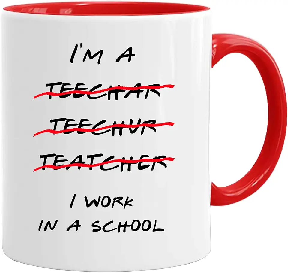 Lärarmugg med presentförpackning