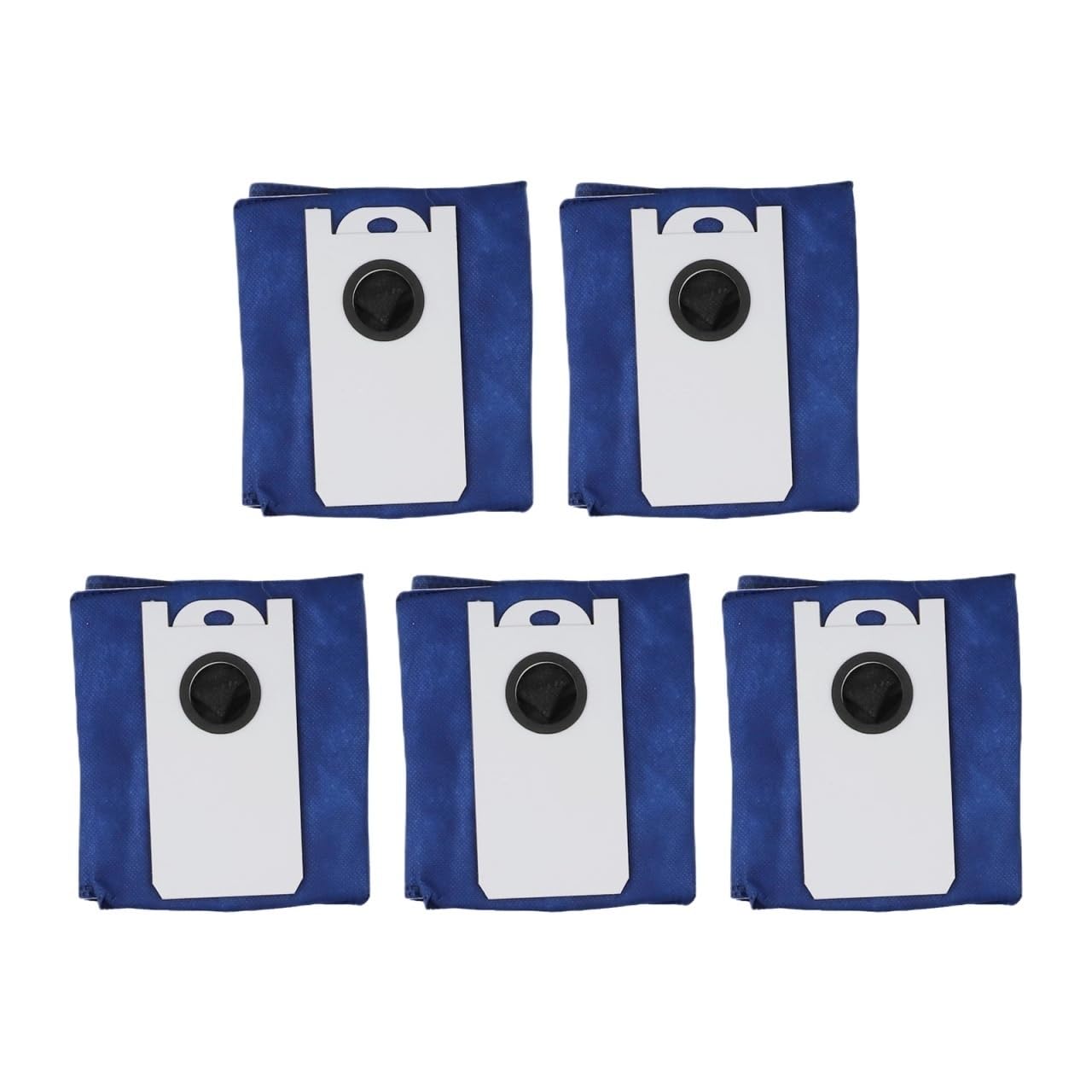 BJNUYLKERD Compatible For BObsweep RC400 Vacuum Dust Bags, 5/3Pcs For Dustin & Orb-i Robot Vacuums(5 PACK)