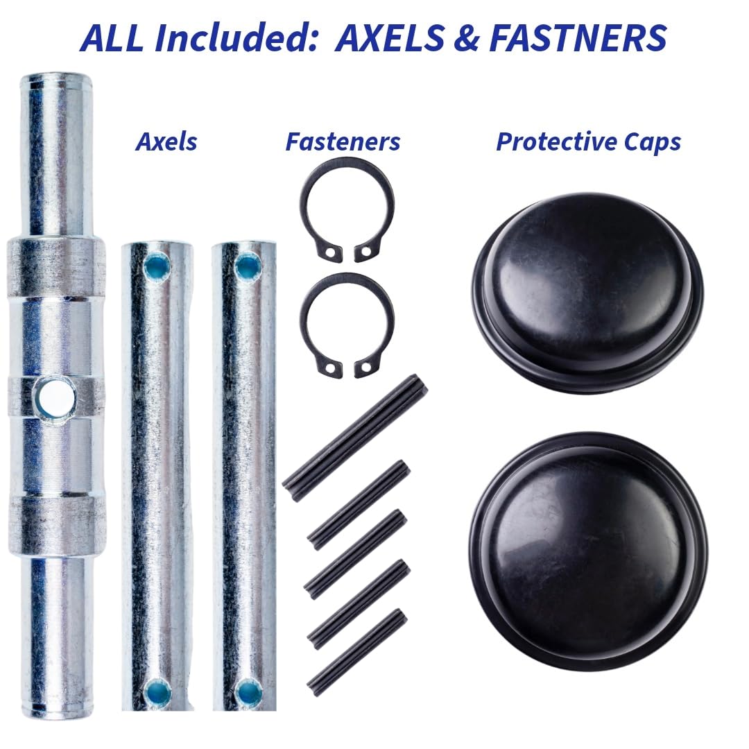 CRWON PTH50 Pallet Jack Wheels - Replacement Kit -3