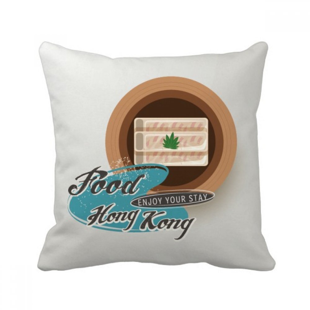 Coussin Hong Kong pour raviver un canapé terne : oreiller décoratif coloré 40 x 40 cm