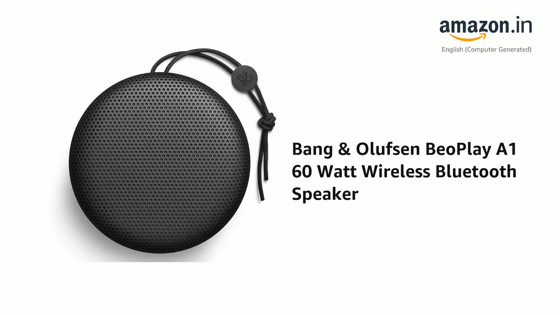 Bang & Olufsen スピーカー BeoPlay A1 Bang & Olufsen Beoplay A1 Price - Buy B&O Portable Bluetooth